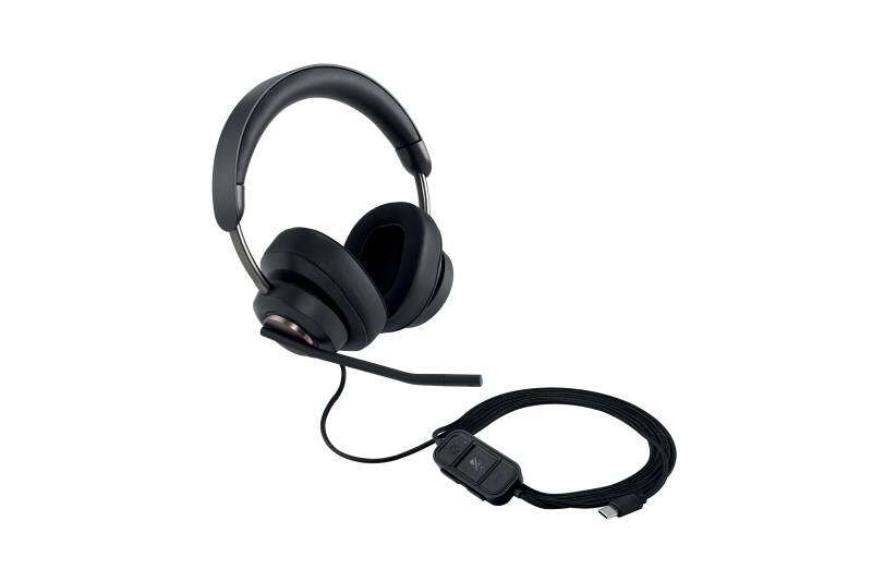 Kensington - Auriculares circumaurales USB-C H2000