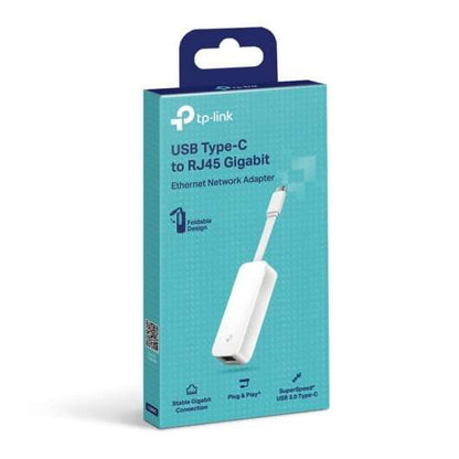 TP-Link Adaptador de Red USB Tipo-C a RJ45 Gigabit Ethernet 1 pieza(s)