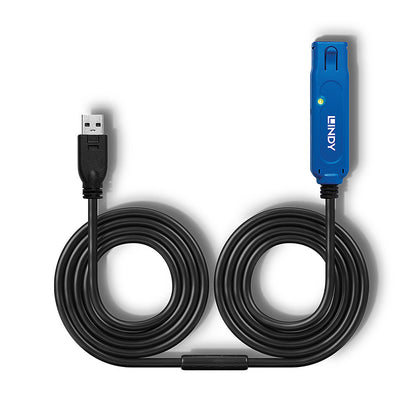 Lindy - 43158 cable USB USB 3.2 Gen 1 (3.1 Gen 1) 8 m USB A Negro