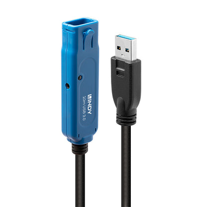 Lindy - 43157 cable USB USB 3.2 Gen 1 (3.1 Gen 1) 10 m USB A Negro