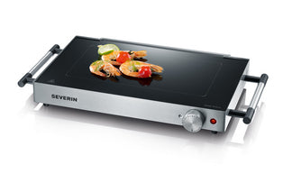 Severin - PG 2385 Parrilla Mesa Eléctrico Negro  Acero inoxidable 800 W