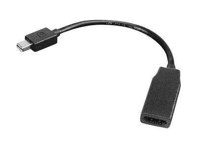 Lenovo - 0B47089 adaptador de cable de vídeo 0 2 m Mini DisplayPort HDMI Negro