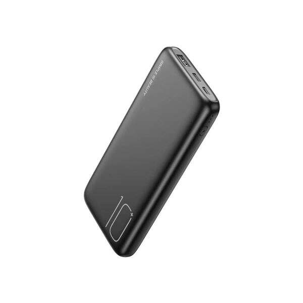 XO Powerbank PR182 - 10000MAH - Leds Indicadores - Carga Rapida - USB - Tipo C - Color Negro 1 pieza(s)