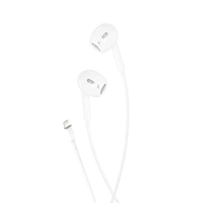 XO EP45 Auriculares Lightning - Sonido de Calidad - 1.2m - Color Blanco 1 pieza(s)