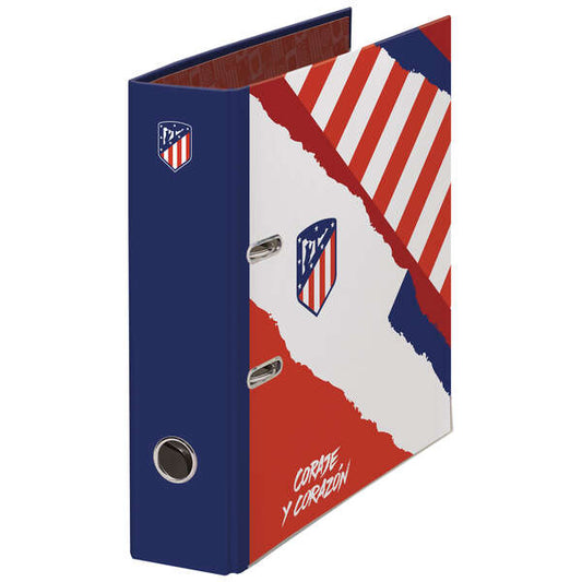 Dohe Atletico de Madrid Coraje y Corazon Archivador de Palanca con Rado - Cubierta en Carton Forrado - Formato A4 - Ollao en el Lomo 1 pieza(s)