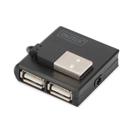 Digitus - Hub de 4 puertos USB 2.0 de Alta Velocidad ®