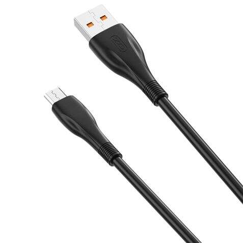 XO Cable NB185 Carga Rapida USB - Micro USB - 6A - 1m - Color Negro 1 pieza(s)