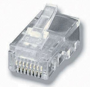 Equip - 121151 conector RJ-45 (8P8C) Transparente