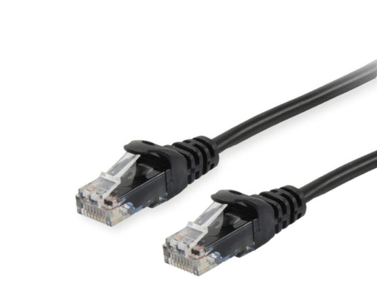 Equip - 625453 cable de red Negro 0 25 m Cat6 U/UTP (UTP)