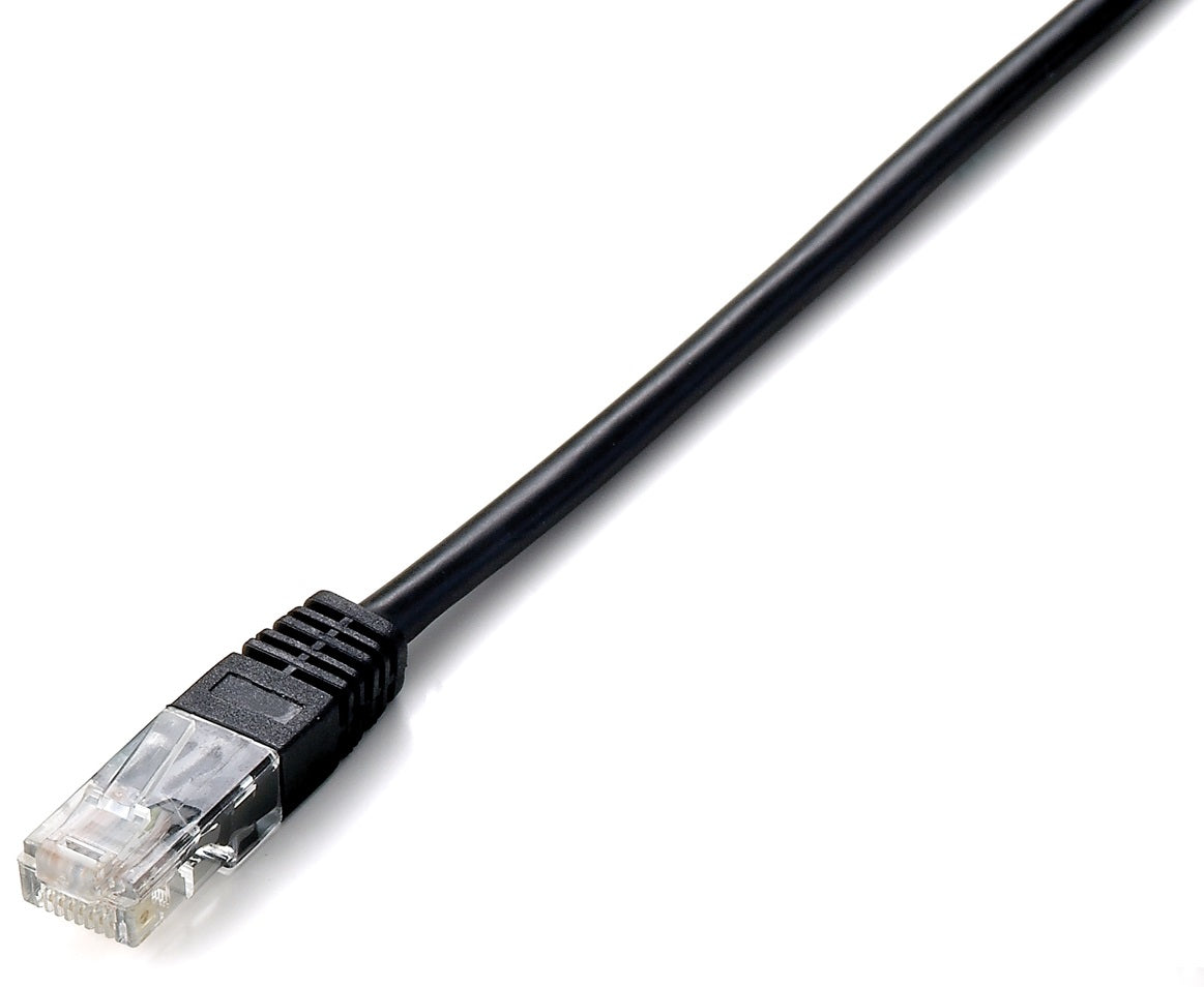 Equip - Cat.5e U/UTP 0.5m cable de red Negro 0 5 m Cat5e U/UTP (UTP)