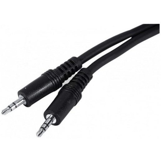 3GO - 3.5 mm M-M 3m cable de audio 3 5mm Negro