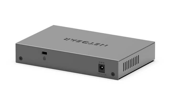 NETGEAR - GS108Ev4 No administrado L2/L3 Gigabit Ethernet (10/100/1000) Gris