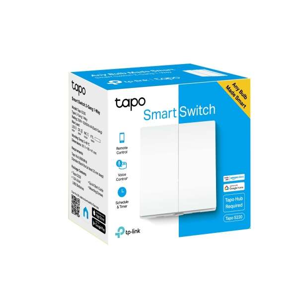 TP-Link - Tapo S220 interruptor de luz Blanco