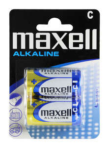 Maxell Pack de 2 Pilas Alcalinas LR14 C 1 pieza(s)