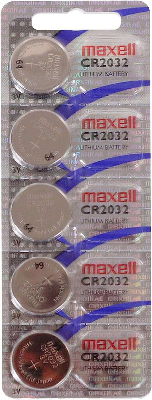 Maxell - MAXELL PILAS PLANAS DE LITIO 3V - CR2032 -PACK 5-