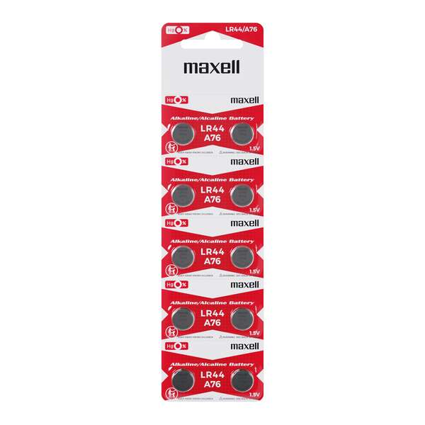 Maxell - PILAS MAXELL MICRO LR0044W  1 5V BL.10