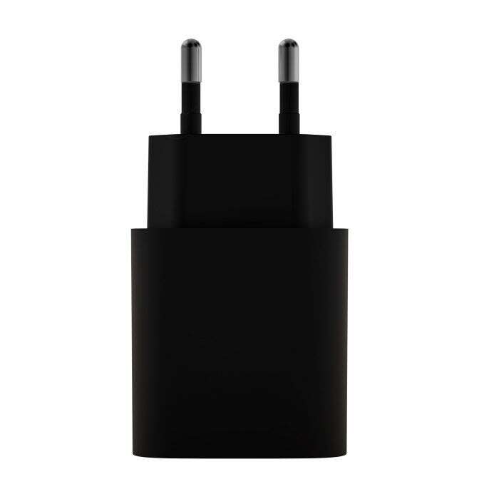 Leotec - Cargador 20W 1xUSB-C PD + 1x USB-A Negro