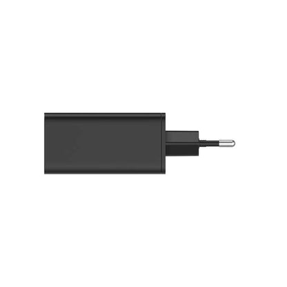 Leotec - LEOTEC CARGADOR 65W GaN CARGA RAPIDA 2 USB TIPO-C PD 1 USB-A NEGRO