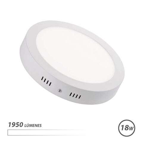 Elbat Downlight Circular Sobre Pared LED - 18W - 1950lm - Luz Blanca 1 pieza(s)