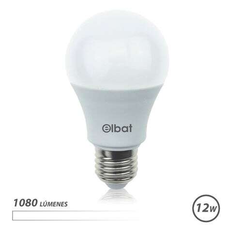 Elbat Bombilla LED A60 - 12W - 1080lm - E27 - Luz Blanca 1 pieza(s)