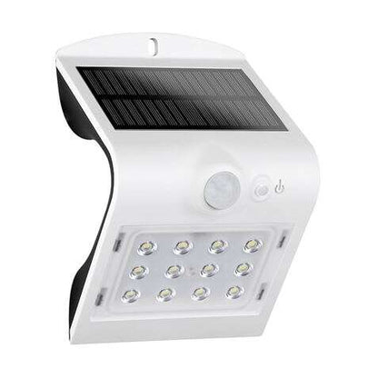 Elbat Aplique LED Solar - 1.5W - 220lm - Doble Iluminacion - Blanco 1 pieza(s)