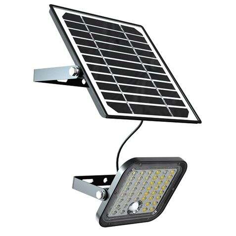 Elbat Foco LED Solar - 10W - 1500lm con Sensor + Mando 1 pieza(s)