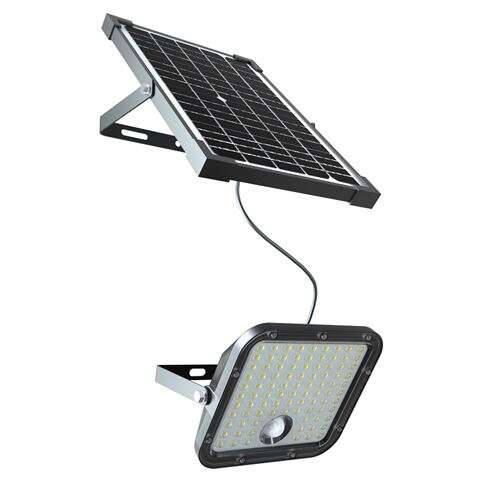 Elbat Foco LED Solar - 30W - 4800lm - Sensor + Mando 1 pieza(s)