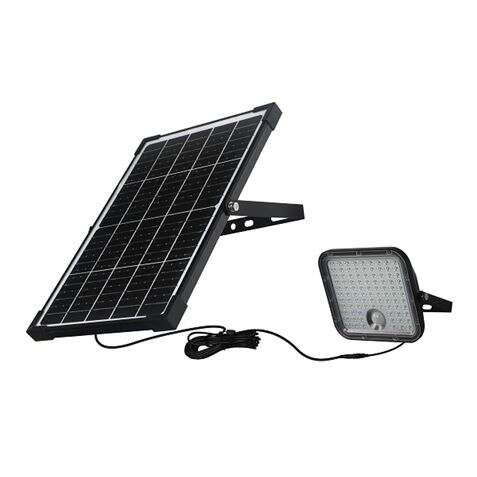 Elbat Foco LED Solar - 30W - 4800lm - Sensor + Mando 1 pieza(s)