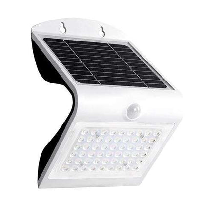 Elbat Aplique LED Solar - 4W - 500lm - Doble Iluminacion - Color Blanco 1 pieza(s)