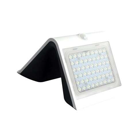 Elbat Aplique LED Solar - 4W - 500lm - Doble Iluminacion - Color Blanco 1 pieza(s)