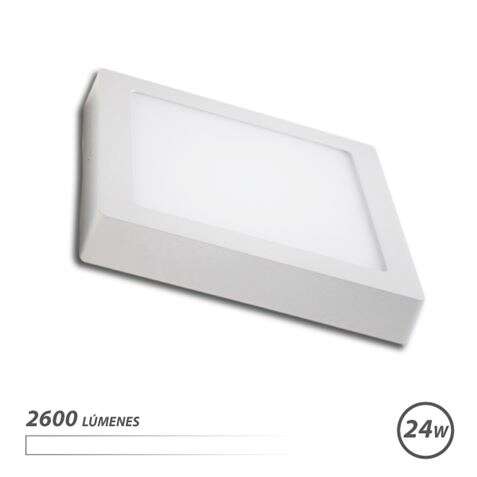 Elbat Downlight Cuadrado Sobre Pared LED - 24W - 2600lm - Luz Blanca 1 pieza(s)