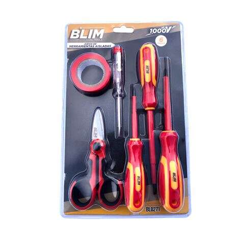 Blim Juego 6 pcs Herramientas Aisladas 1000V 1 pieza(s)