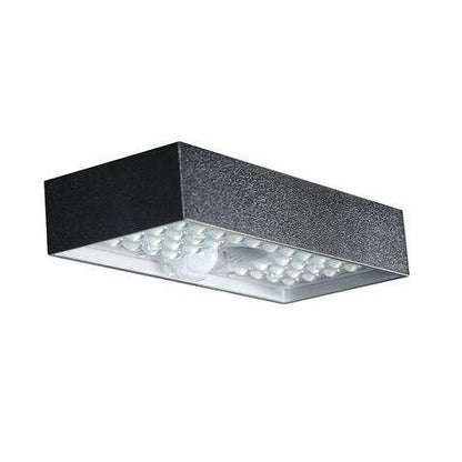 Elbat Aplique LED Solar Modern - 6W - 800lm - Color Negro 1 pieza(s)