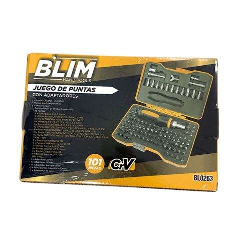 Blim Juego Puntas 101pcs con Adaptadores 1 pieza(s)