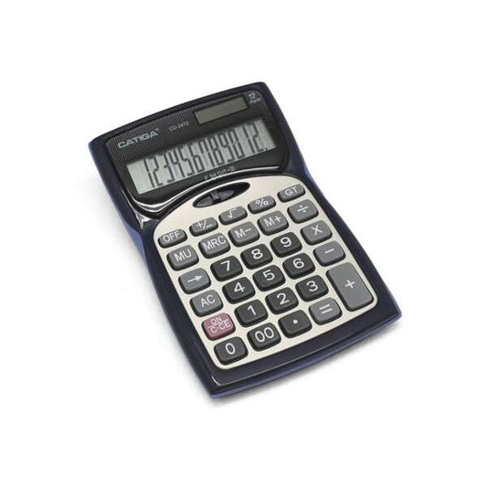 Bismark Calculadora de Sobremesa - Pantalla LCD de 12 Digitos 1 pieza(s)