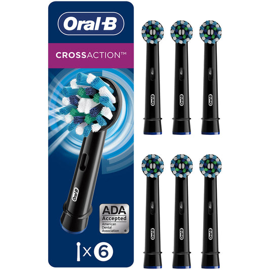 Oral-B - CrossAction 8006540887165 cepillo de cabello 6 pieza(s) Negro