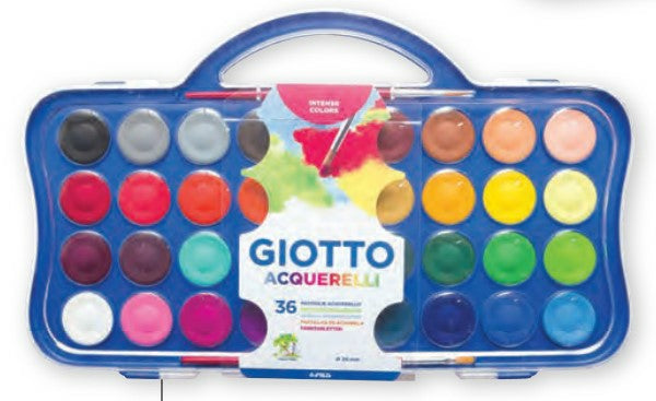 Giotto - F353600 pintura para manualidades Pintura de acuarela 36 pieza(s)