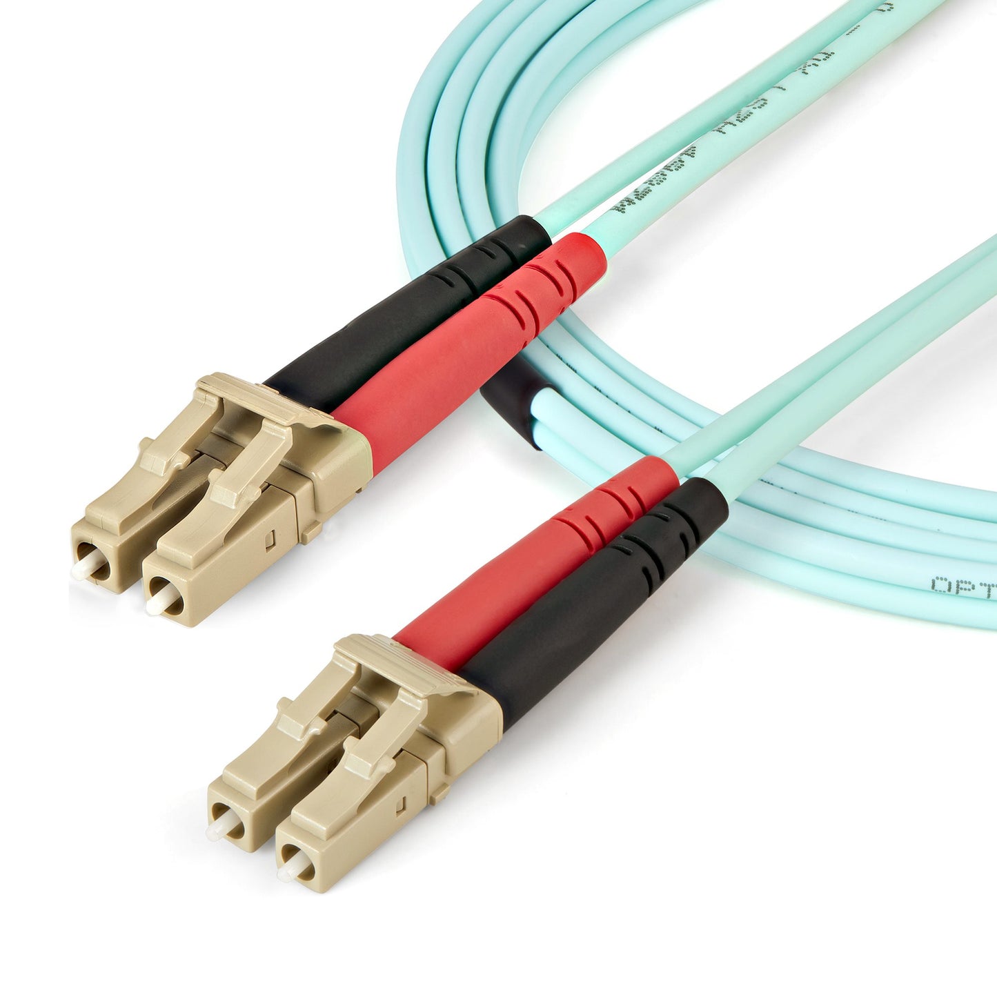 StarTech.com - Cable de 10m de Fibra Óptica Dúplex Multimodo MTP(F)/PC a 4x LC/PC Multiconector OM3 - OFNP - Tipo A 8F - 50/125µm LOMMF - Redes de 40G - Baja Pérdida de Inserción -MPO