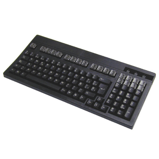 Mustek - ACK-700USB BLACK teclado Oficina USB QWERTY Español Negro