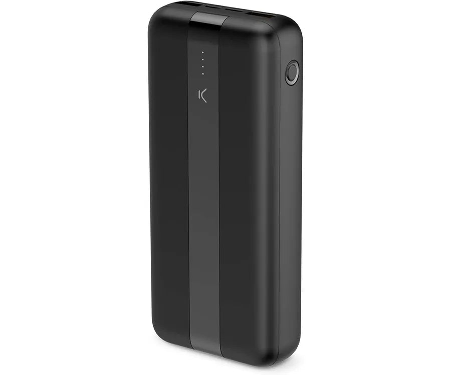 Ksix Bateria Externa/Power Bank 20000mAh 20W - Tecnologia PD+QC - Carga Simultanea - 2x USB-A , 1x USB-C 1 pieza(s)