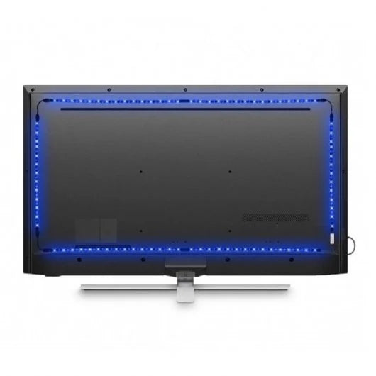 Ksix 6 Tiras LED RGB para TV de 53cm - 16 Colores RGB - 4 Modos Dinamicos - Control Remoto 1 pieza(s)