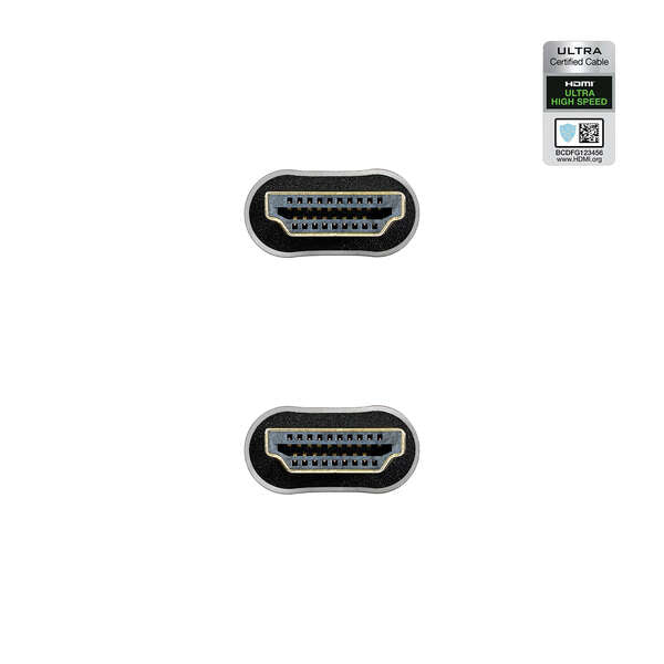 Nanocable - Cable HDMI 2.1 Certificado ULTRA HIGH SPEED A/M-A/M  Negro  1.5 m