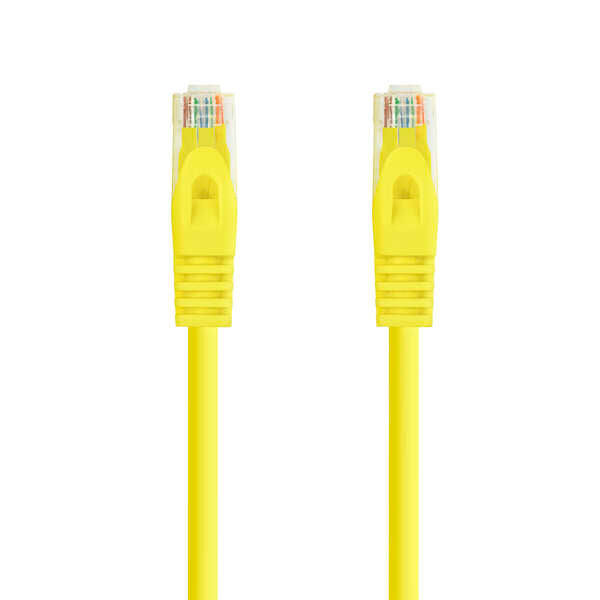 Nanocable Cable Red Latiguillo LSZH Cat.6A UTP AWG24 30cm - Color Amarillo 1 pieza(s)