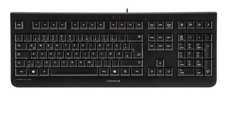 CHERRY - KC 1000 teclado USB QWERTY Español Negro