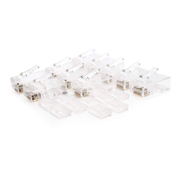 Nanocable - 10.21.0201-50 conector RJ-45 Transparente