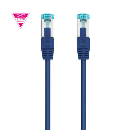 Nanocable Cable Red Cat.7 LSZH SFTP PIMF AWG26 25cm - Color Azul 1 pieza(s)