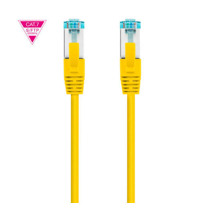 Nanocable Cable Red Cat.7 LSZH SFTP PIMF AWG26 25cm - Color Amarillo 1 pieza(s)