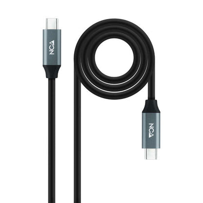 Nanocable - 10.01.4300 cable USB USB4 Gen 2x2 0 5 m USB C Negro