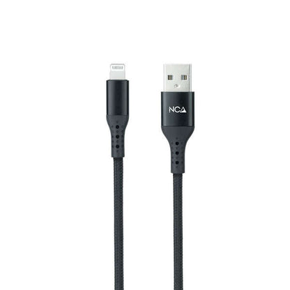 Nanocable - Cable Lightning a USB 2.0  Lightning/M -USB A/M  Negro  1 m