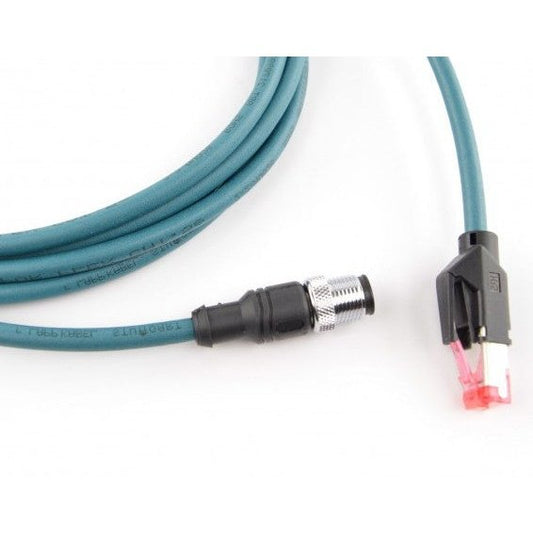 Datalogic - CAB-ETH-M05 M12-IP67 cable de red Azul 5 m